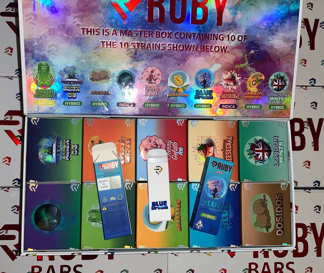 How many hits does a ruby disposable have